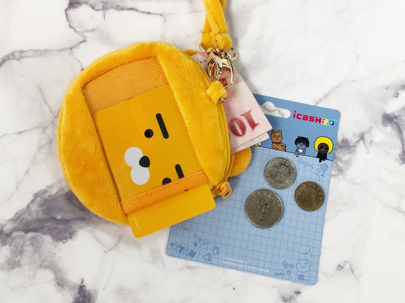 Kakao Friends萊恩零錢包竟是icash!萊恩、屁桃零錢包icash兩款限量開賣