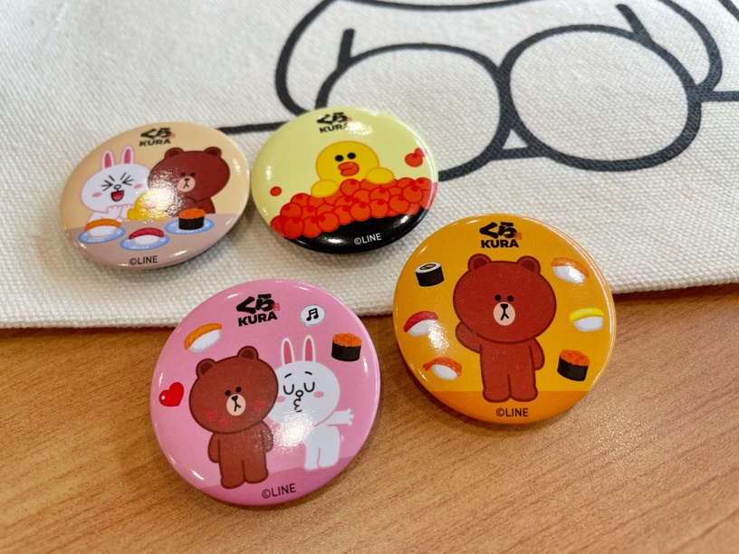 藏壽司XLINE FRIENDS推限定扭蛋