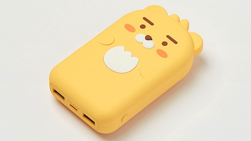 KAKAO FRIENDS「吸附式無線行動電源」登場!萊恩化身吸盤小章魚,充電時也能滑手機