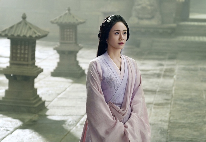 熱播古裝劇古裝女神造型PK 5:劉芸 飾演《上陽賦》蘇錦兒