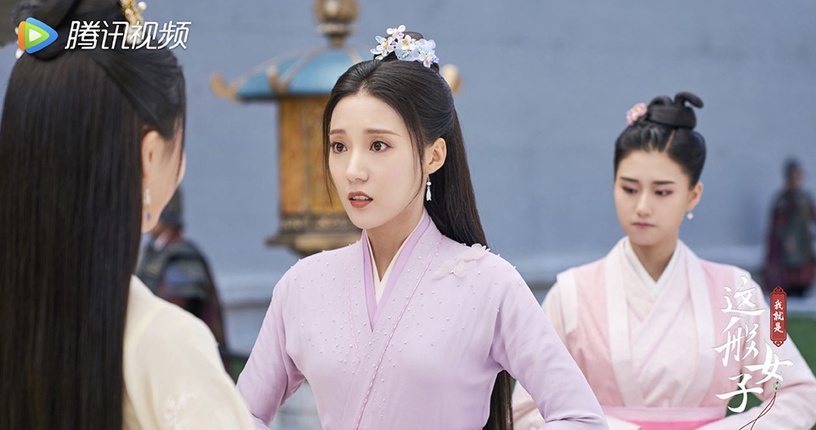 熱播古裝劇古裝女神造型PK 7:安泳暢 飾演《我就是這般女子》謝婉瑜