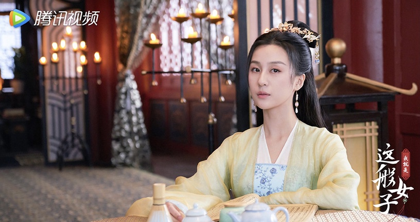 熱播古裝劇古裝女神造型PK 8:夏楠 飾演《我就是這般女子》石飛仙