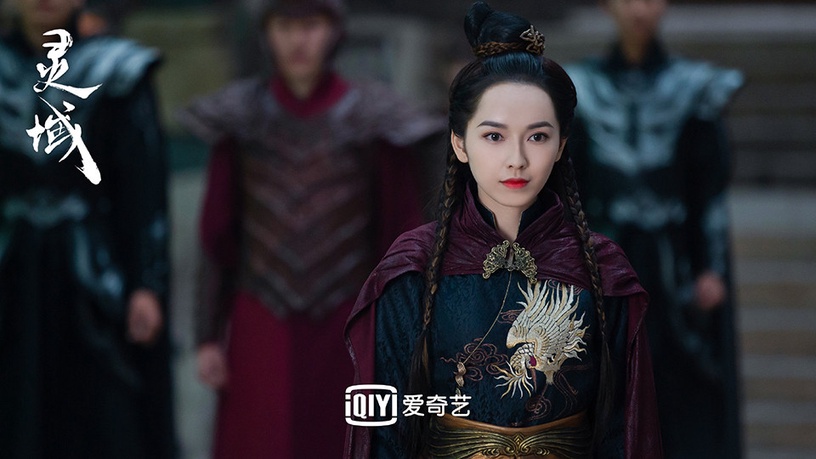 熱播古裝劇古裝女神造型PK 10:劉一曈 飾演《靈域》宋婷玉