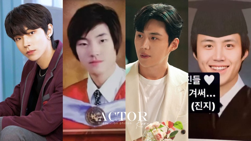 《女神降臨》黃仁燁畢業照曝光!7位男星畢業舊照,宋康&安孝燮帥翻,金宣虎評價兩極?