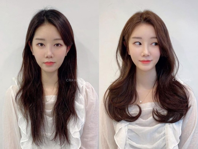 韓國2021髮型範本推薦2：GRACE PERM燙髮捲度