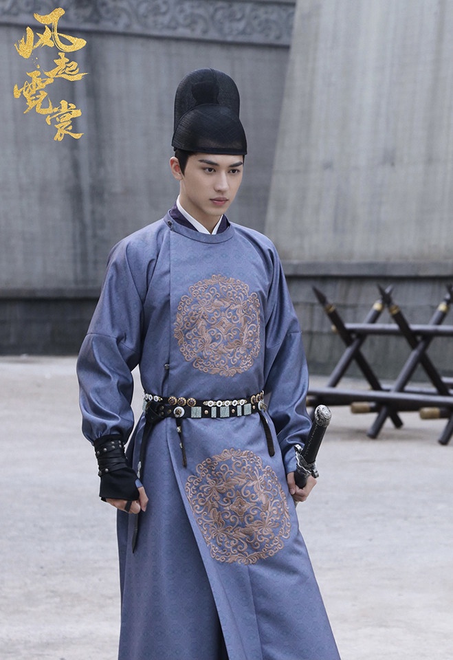 熱播古裝劇古裝男神1:許魏洲 飾演《風起霓裳》裴行儉