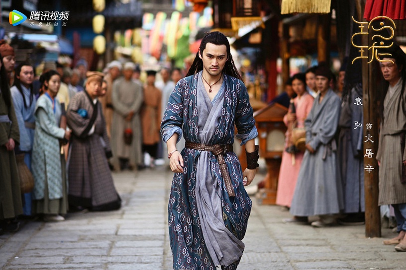 熱播古裝劇古裝男神5:袁弘 飾演《玲瓏》火屠辛