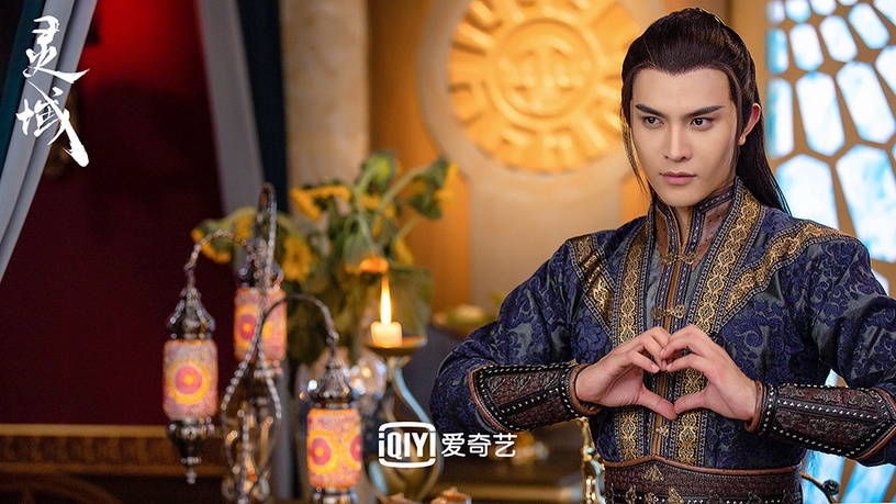 熱播古裝劇古裝男神9:聶子皓 飾演《靈域》杜少揚