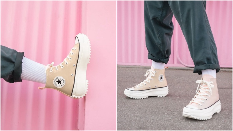 2021必收「夢幻奶茶色球鞋」推薦清單!NIKE無痛增高、顯腿細,CONVERSE新配色超溫柔