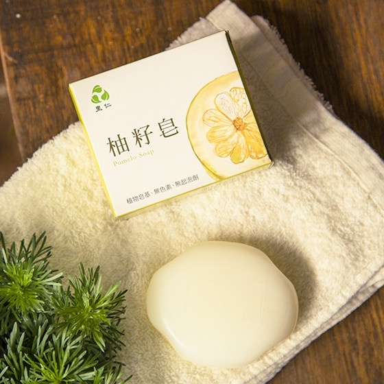 里仁柚籽皂 100g,NT.25
