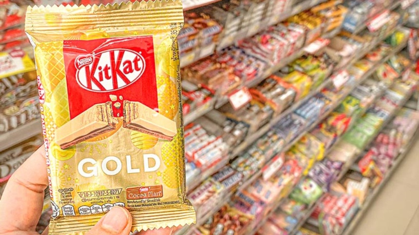金色KitKat來了!2021新春限定「KitKat金系列」,全新「焦糖巧克力威化」保你金好運