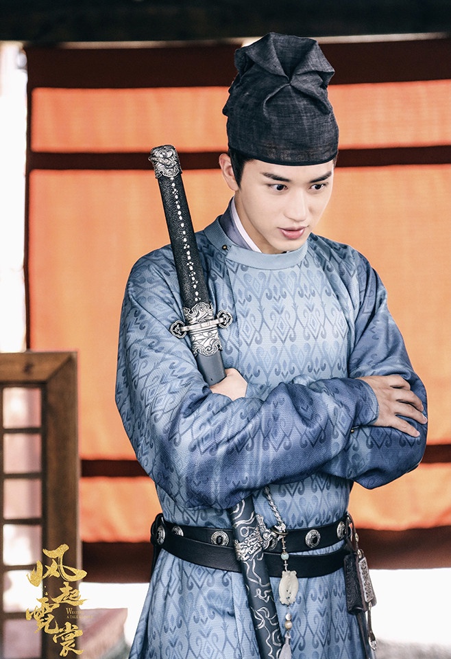 二月熱播陸劇男主4:許魏洲 飾演《風起霓裳》裴行儉