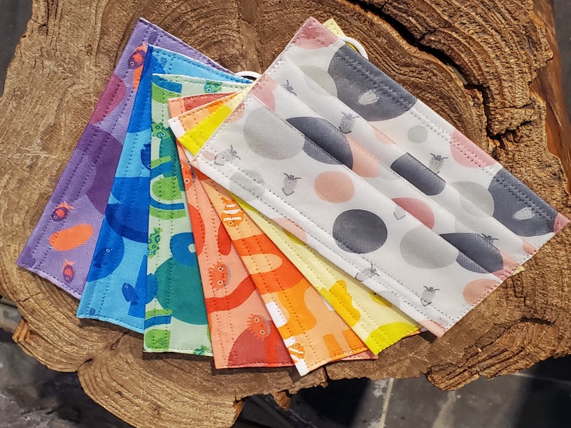 屏東海生館 x 康匠「海洋本色口罩」!小丑魚、烏賊等繽紛海洋口罩,7款造型只送不賣