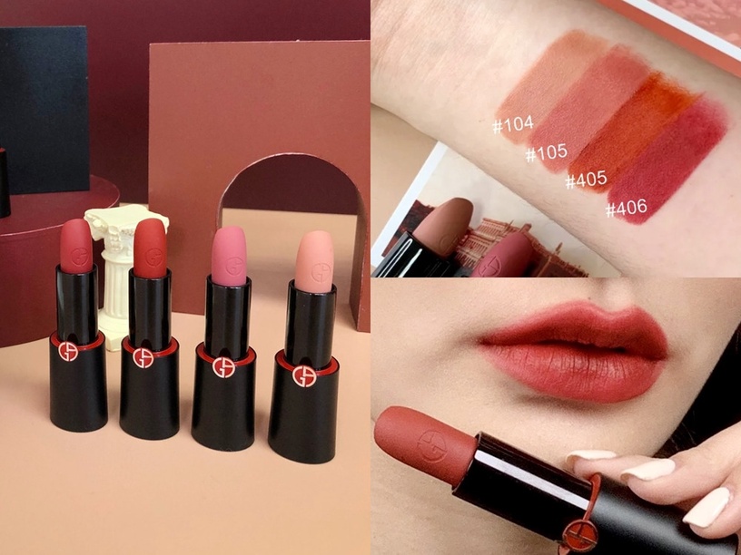 Giorgio Armani 奢華訂製柔霧唇膏 #405,NT1,400