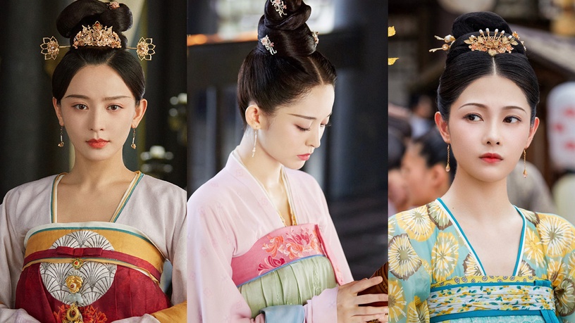古裝劇《風起霓裳》古裝女神