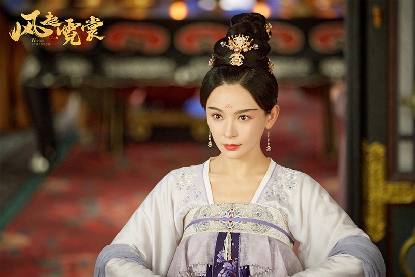 古裝劇《風起霓裳》古裝女神2:施詩 飾演 武媚娘