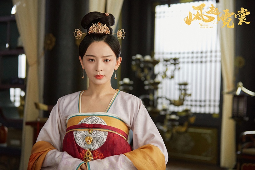 古裝劇《風起霓裳》古裝女神2:施詩 飾演 武媚娘