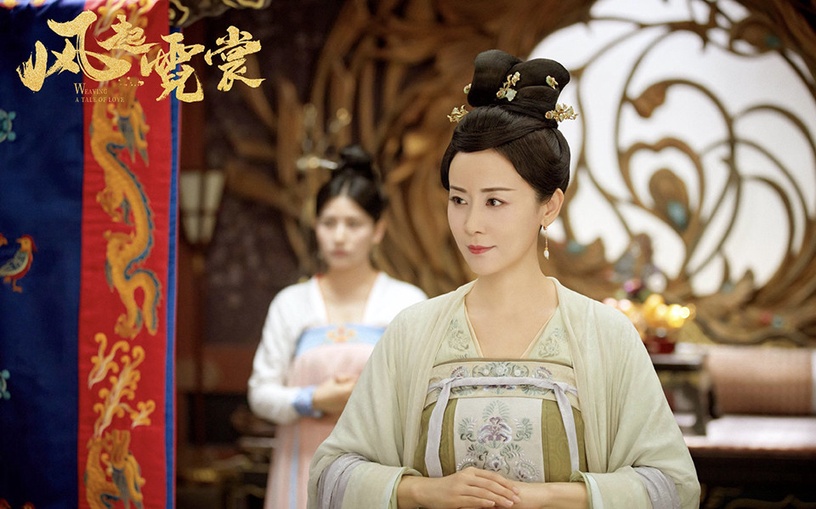 古裝劇《風起霓裳》古裝女神5:席與立 飾演 楊妃