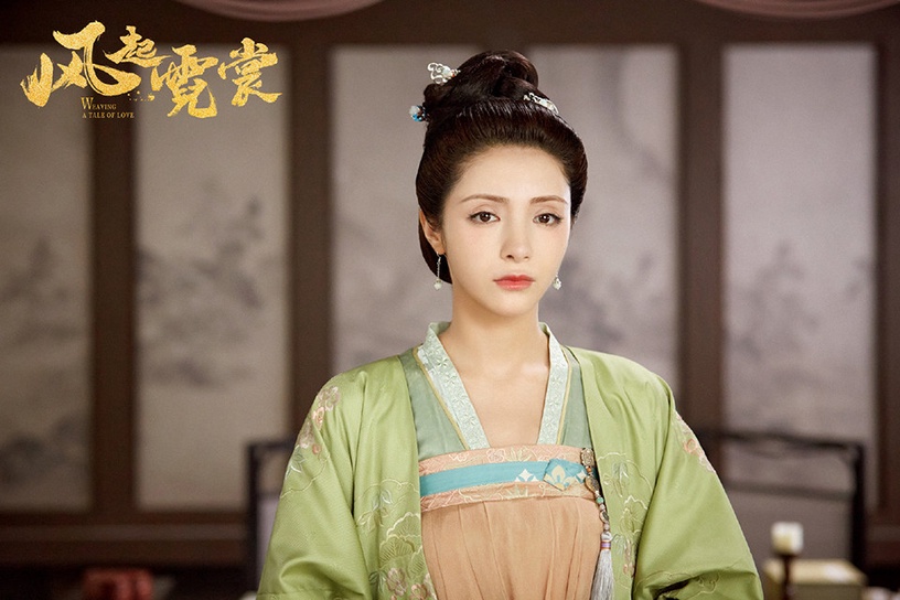 古裝劇《風起霓裳》古裝女神9:麥迪娜 飾演 安氏