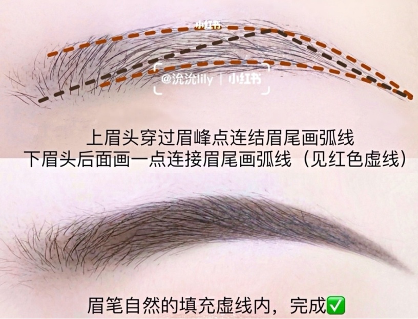 新手必學4款基礎眉型教學!自然毛流感、修飾臉型,最適合亞洲骨相的不出錯眉型畫法