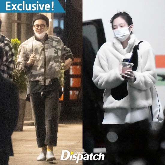 D社爆料「GD、JENNIE已戀愛一年」