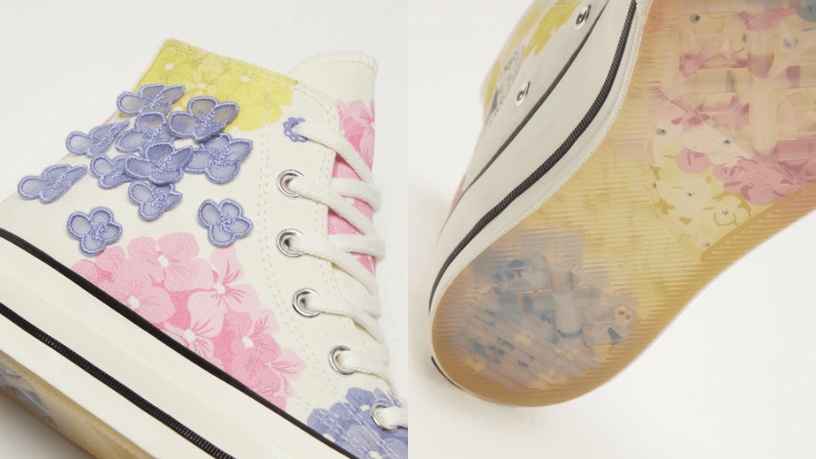 CONVERSE限定「星月刺繡」登場,韓系清新插畫超可愛!還有全新「花卉系列」更是浪漫~