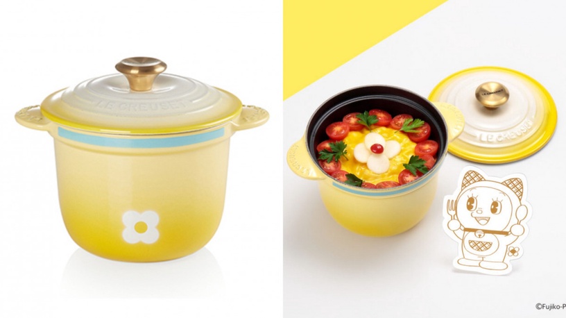 「Le Creuset x 哆啦A夢」台灣開賣!超萌哆啦A夢、哆啦美限定聯名,哆啦粉必搶!