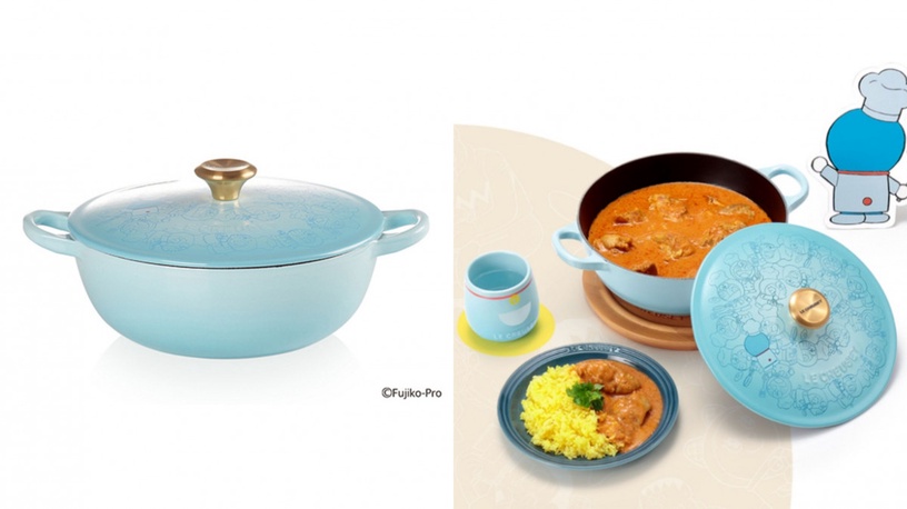 「Le Creuset x 哆啦A夢」台灣開賣!超萌哆啦A夢、哆啦美限定聯名,哆啦粉必搶!