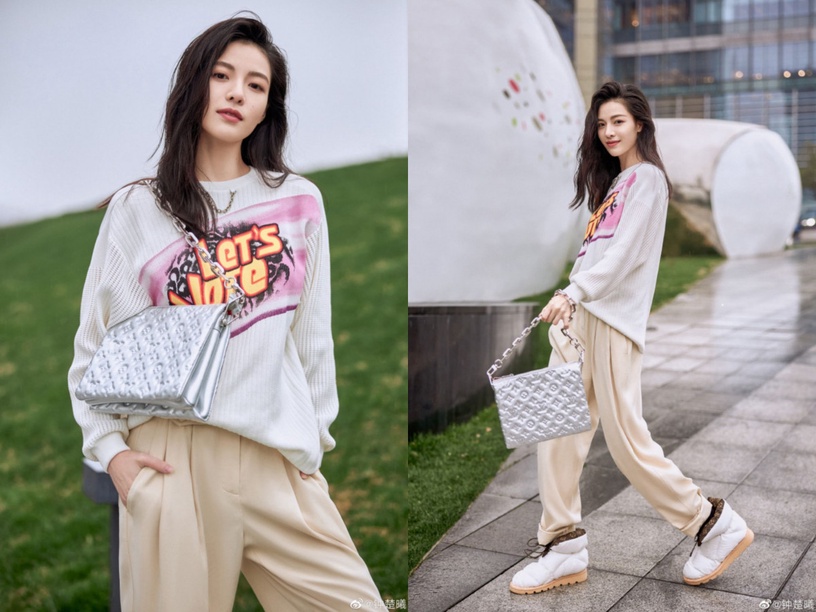 洗版女星IG!LV 2021春夏新品「Coussin抱枕包」最潮登場,太妍、迪麗熱巴都在揹!