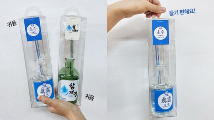 韓國「燒酒擴香」登場!經典真露、初飲初樂變身擴香,酒鬼的最佳禮物就是它!