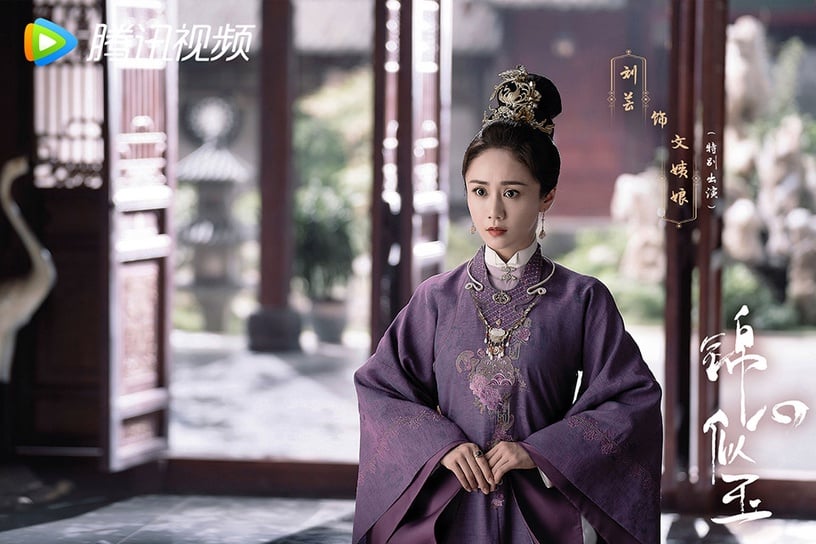 古裝劇《錦心似玉》古裝女神4:劉芸 飾演 文姨娘