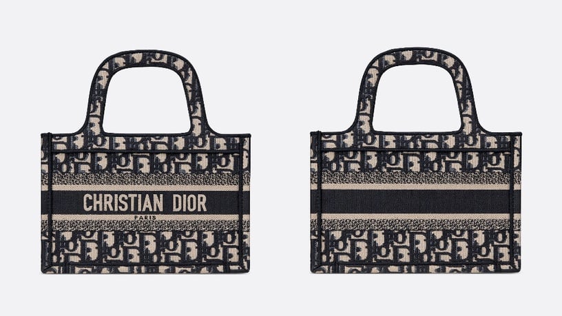 必收迷你包+1!DIOR「MINI BOOK TOTE」優雅不減,「岩石灰」高冷氣質討論度爆表~