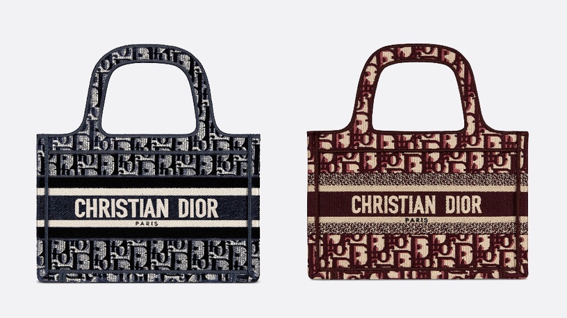 必收迷你包+1!DIOR「MINI BOOK TOTE」優雅不減,「岩石灰」高冷氣質討論度爆表~