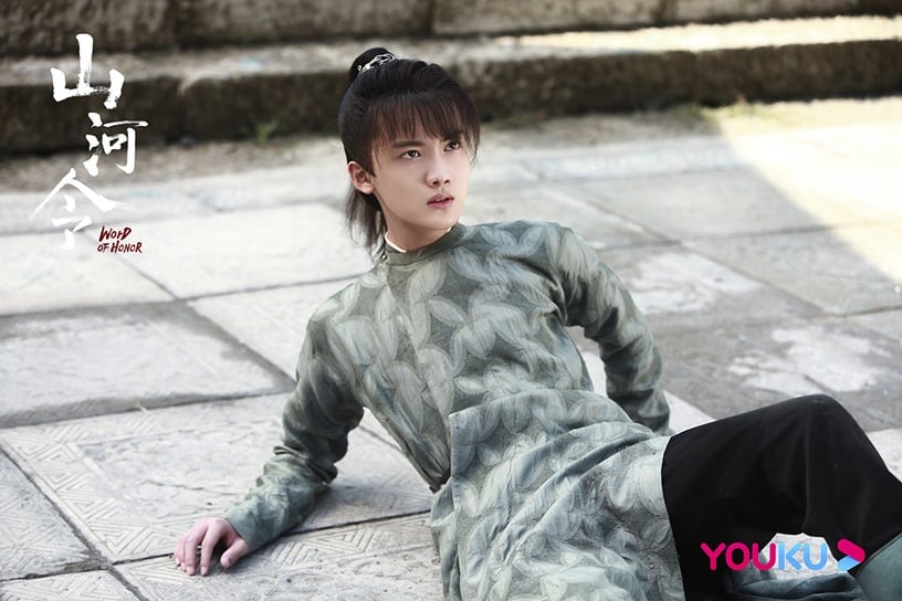 古裝劇《山河令》古裝男神4:孫浠倫 飾演 張成嶺
