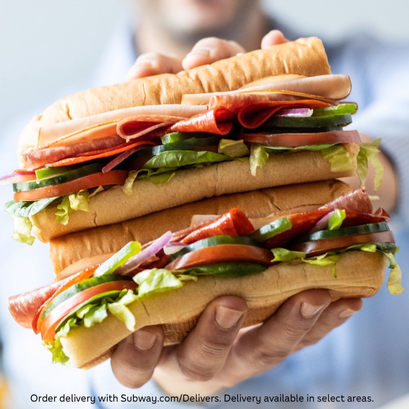 買一送一!SUBWAY「美味激省券」限時免費贈,加碼連續5天百元吃SUBWAY套餐