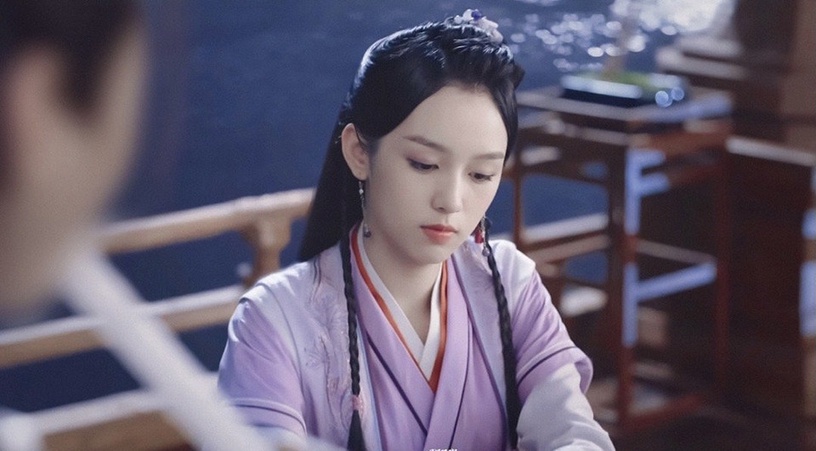 熱播古裝劇「古裝女神」2:周也 飾演《山河令》顧湘