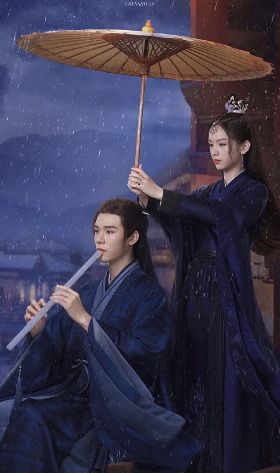 熱播古裝劇「古裝女神」2:周也 飾演《山河令》顧湘