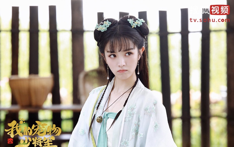 熱播古裝劇「古裝女神」7:田曦薇 飾演《我的寵物少將軍》蘇小荷