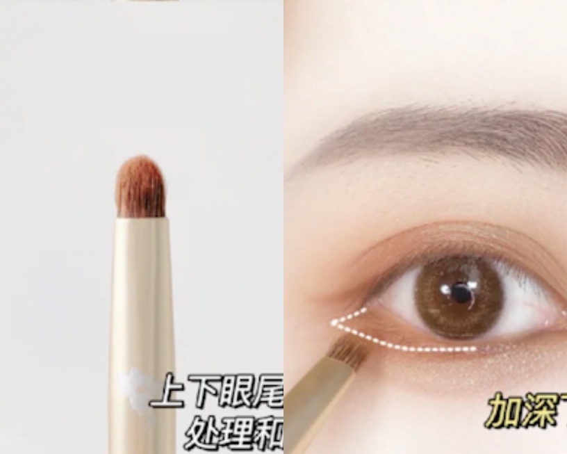 一筆用到底讓眼妝超髒!新手必知「眼影刷用法」教學,不同區域適合刷具&妝效一次公開