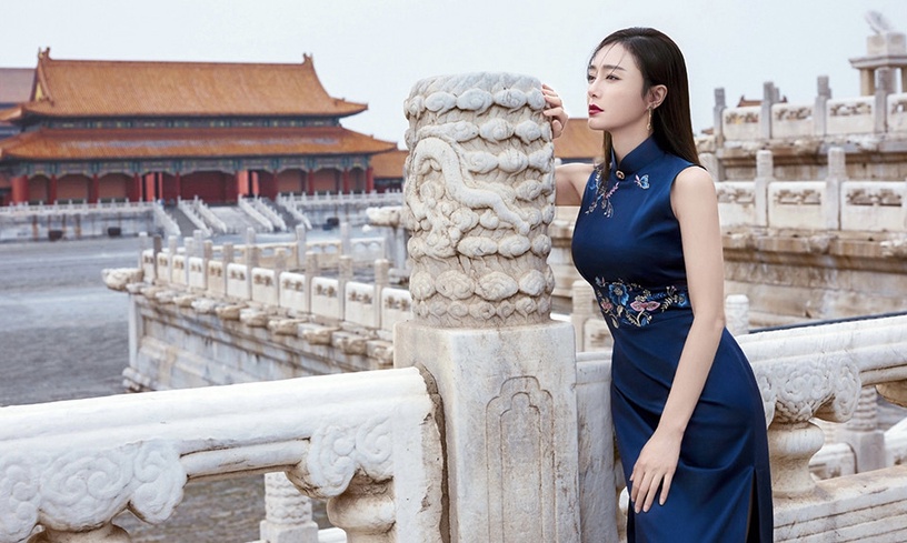 陸劇女星旗袍造型3:秦嵐