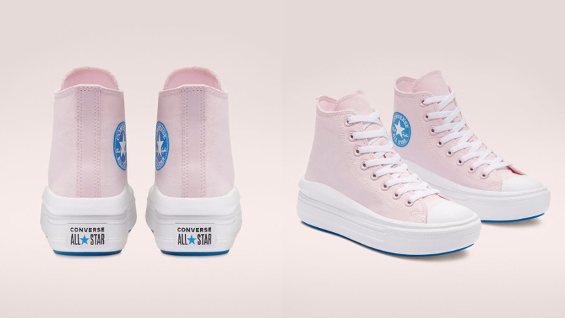 2021春夏必備「櫻花粉色球鞋」!CONVERSE厚底、NIKE花卉鞋款超夢幻,為穿搭加一點浪漫