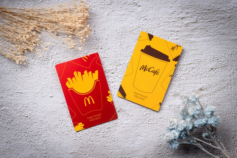 麥當勞2021甜心卡搶先看!經典薯條紅、McCafe黃都好看