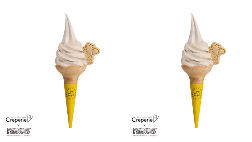 gelato pique café推史努比、查理布朗可麗餅!