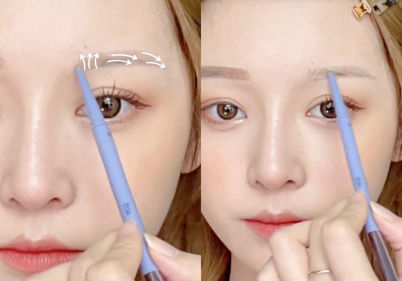 稀疏眉畫眉教學!多一步技巧、眉型更自然,稀疏眉、無眉毛也能畫出自然毛流感