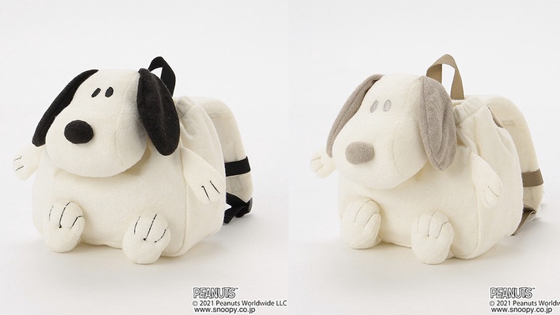 petit main X PEANUTS「史努比寶寶背包」2,530日元(約NT$660)