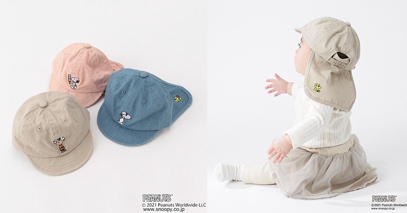 petit main X PEANUTS「史努比寶寶背包」2,530日元(約NT$660)