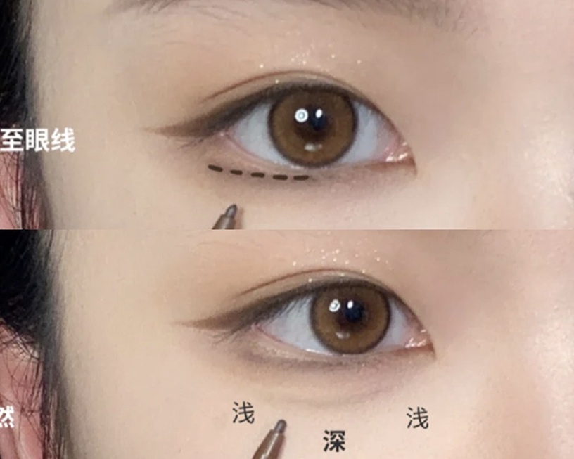 大小眼、高低眉怎麼化妝?化妝師親授「矯正眉眼不對稱」化妝法,眼眉走向是關鍵