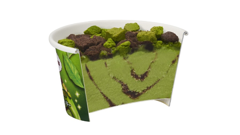 Häagen-Dazs「焦糖杏仁餅乾」&「抹茶巧克力餅乾」冰淇淋/295日元(約NT$80)