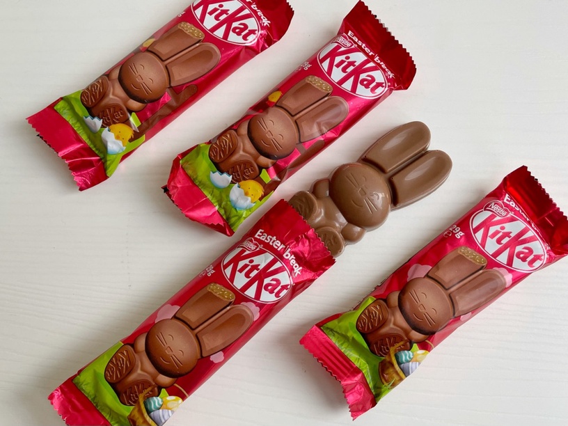 全家推Kitkat 超萌「復活節小兔兔巧克力」，39元/個