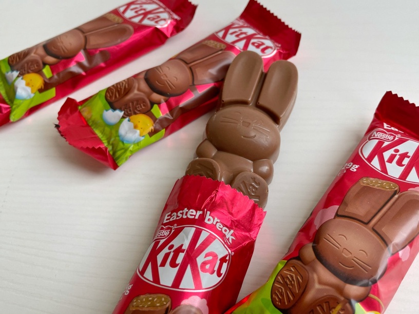怎麼可以吃兔兔!全家推Kitkat 超萌「復活兔子巧克力」,療癒造型+堅果內餡快搶買